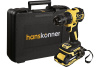 Дрель акк б/щ Hanskonner HCD2065C , 18В, 1BatterySystem,60Нм, пл.патрон, 2х2Ач,кейс