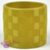 Кашпо Кантри VipSet 0,66л желтый (10,8см)			