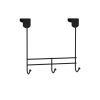 Вешалка надверная "Нота 3" Черная ВНД 308 Ч