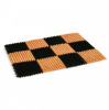 Коврик ТРАВКА модульная 42*56  черн.-кор.