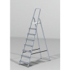 Стремянка бытовая односторонняя Алюм. новая высота   1*8 степеней НВ111
