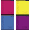 Тетрадь А5, клетка, 48 л., на скобе, 60 г/м², выб. лак, Alingar Pantone