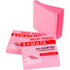 Бумага для заметок с клеевым краем, 76*76 мм, 100 л., розовая, Prof-Press 3Б-1555