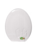 Сиденье для унитаза пластик, Бантик, белое, Dogus, 104-404-00-01