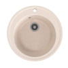Мойкa ML-GMS01 СТАНДАРТ круглая, бежевый (328), 470мм (глуб. чаши 180)