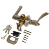 Ручка защелка DK610/BL AB-ET (кл./фик.) бронза (49549) (PUNTO)