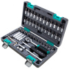 Набор инструментов, 1/4", CrV, пластиковый кейс 57 предм.// Stels