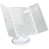Зеркало настол. белое, сенсорное, со светод. подсветкой, зеркало с увелич. САНАКС 75271