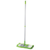 Швабра с флаундером 40см, телескоп черенок 70-120см, МОП микр-ра букли СИНЕЛЬ ЛЮБАША, 603602