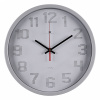 Часы настенные круг d=30см светло-серый "Классика" Рубин 3027-144 