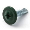 Саморез СММ/св. 4,2 х 19 кор. 6005 темно-зеленый упак.50шт.