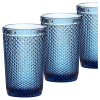 Набор стак. 370мл 6шт Голубой 30469