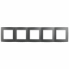 Рамка на 5 поста графит Эра12 12-5005-12 0130