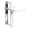 Ручка на планке HANDLE.92.25.67-75 RAL 9016 белый (60261) (PUNTO)