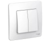 Выкл-ль 2-кл., 10А, белый  ОУ BLANCA BLNVS0105011