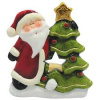 Подсвечник Дед Мороз с Елочкой 103020 керамика