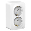 Розетка ОУ 2-ая 16А, Белый  Electric BLANCA BLNRA000211