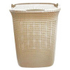 Корзина д/белья Paola 55л (слон.кость) Э-426