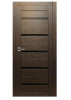 Дверь ЭКО Light-1 Венге 60см Лакобель 