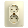 Розетка 2-ая 2P+E 16А/250В беж. GLOSSA GSL000224