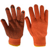 Перчатки с ПВХ оранжевые