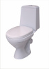Унитаз компакт  W  101 home de luxe с 1 ур.арматурой, сиденьем и болтами крепл.