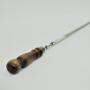 Шампур 2К-259 2,5х10х500(750) с узором и дер.лак.руч.Шар малый