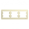 Рамка 3-пост. беж. GLOSSA GSL000203