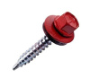 Шуруп кров. оцинк. КР с ZP 4,8*35 RAL 3003 ярко-красный упак.50шт.
