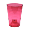 Кашпо Эльба орхидейная 1,5л малиново-прозрачный			