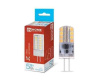 Лампа ASD/InHome св/д VC JC G4 12V 5W(480lm) 6500К 6K 50x16 (без пульсации) 6106
