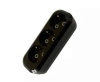 Колодка роз 3 гн.Makel 16А 250В (черн., земля, корп. ABS) MGP2131