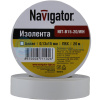 Изолента ПВХ 15мм *20м белая NIT-B15-20/WH Navigator 71102