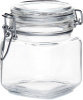 Банка для сыпучих стекл. PASABAHCE "Кремлин" 97624B, 740 мл бугельный замок (цветная коробка)