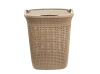 Корзина д/белья Paola 55л (бежевый) Э-426