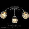 Люстра  08026-0.3-03 BK+CR E27 