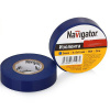 Изолента ПВХ 15мм *20м синяя NIT-B15-20/B Navigator 71107