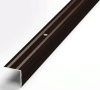 Порог-угол алюм. декор., Дуб венге № 095, 1,8 м Д5 20х20мм 