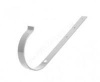 Держатель желоба (Крюк длинный) D125мм Оптима (белый)