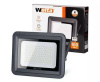 Прожектор Wolta св/д 100W(8500Lm) SMD 5500K 6K IP65 310x40x249мм метал/пласт черный WFL-100