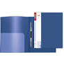 Папка-скоросшиватель с пруж механ, А4, 600 мкм, deVENTE Daily, торц./внутр. карманы, синяя 3111707