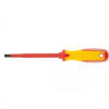 Отвертка Insulated, SL8,0х150 мм,  CrMo, до 1000В, двухкомпонентная рукоятка // Matrix Professional