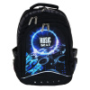 Рюкзак подростковый Мьюзик Бит, 41x30x20см, ПЭ, 3 отд, 4 карм, эргоном. спинка, уплотн.лямки