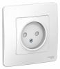 Розетка 2Р шторки, 16А, Белый BLANCA BLNRS000111  (4435)