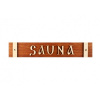 Табличка из дерева Б-02 Sauna