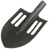 Лопата штыковая Ш-600СП с прорезями рельсовая сталь под черенок 36-40мм