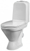 Sanita "Самарский"(эконом)унитаз-компакт,к/вып+стульч п/п с пласт.крепл. WC.CC/Samarsky/1-P/WHT.G/S1