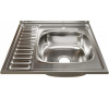 Мойка 60х60 (0,6) прав вып 3 1/2 MIXLINE 16см с сифоном