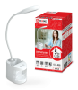 Светильник ASD/InHome настольный св/д ССО-05Б 5W 4K акк.1200mAh сенсор/диммер, органайзер, USB, 5582 