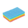 Набор губок для мытья посуды, 5 шт, полипропилен, 15х10х0,8 см, VETTA цвет микс